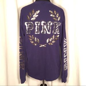*SOLD* PINK Victoria’s Secret Long Sleeve Tee